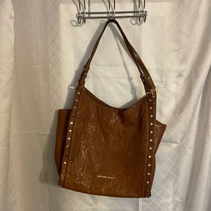 Michael kors leather handbag.